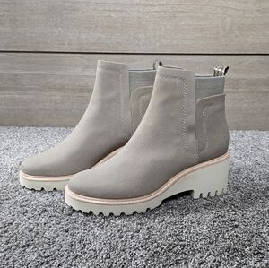 Dolce Vita Huey Booties Canvas NEW size 9